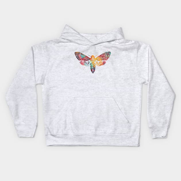 Moth Kids Hoodie by erzebeth